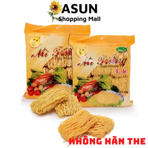 Mì Trứng Đặc Biệt Thanh Tân 500g Loại 1, Sợi Nhỏ, Không Hàn The