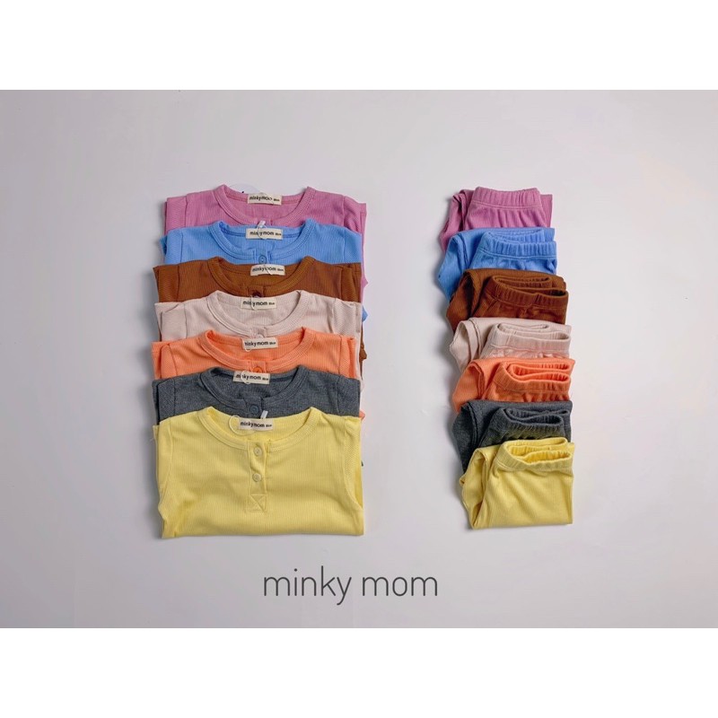 BỘ DÀI TAY LEN TĂM CHUẨN XỊN MINKYMOM