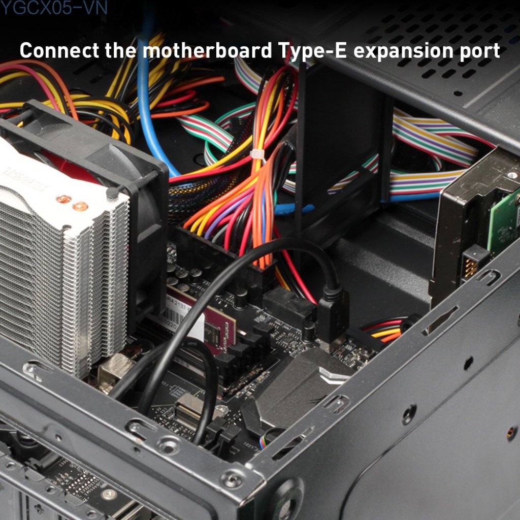 Dây Cáp Nối Dài Chuyển Đổi Usb 3.1 Pci-E Type E Sang Type C 10gb 0.5m | BigBuy360 - bigbuy360.vn