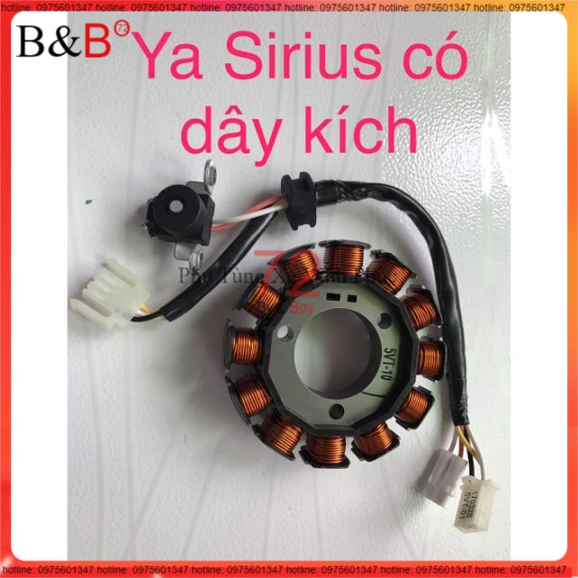 Cuộn điện yamaha kèm dây kích cho sirius (Shop B&amp;B giảm 5%)