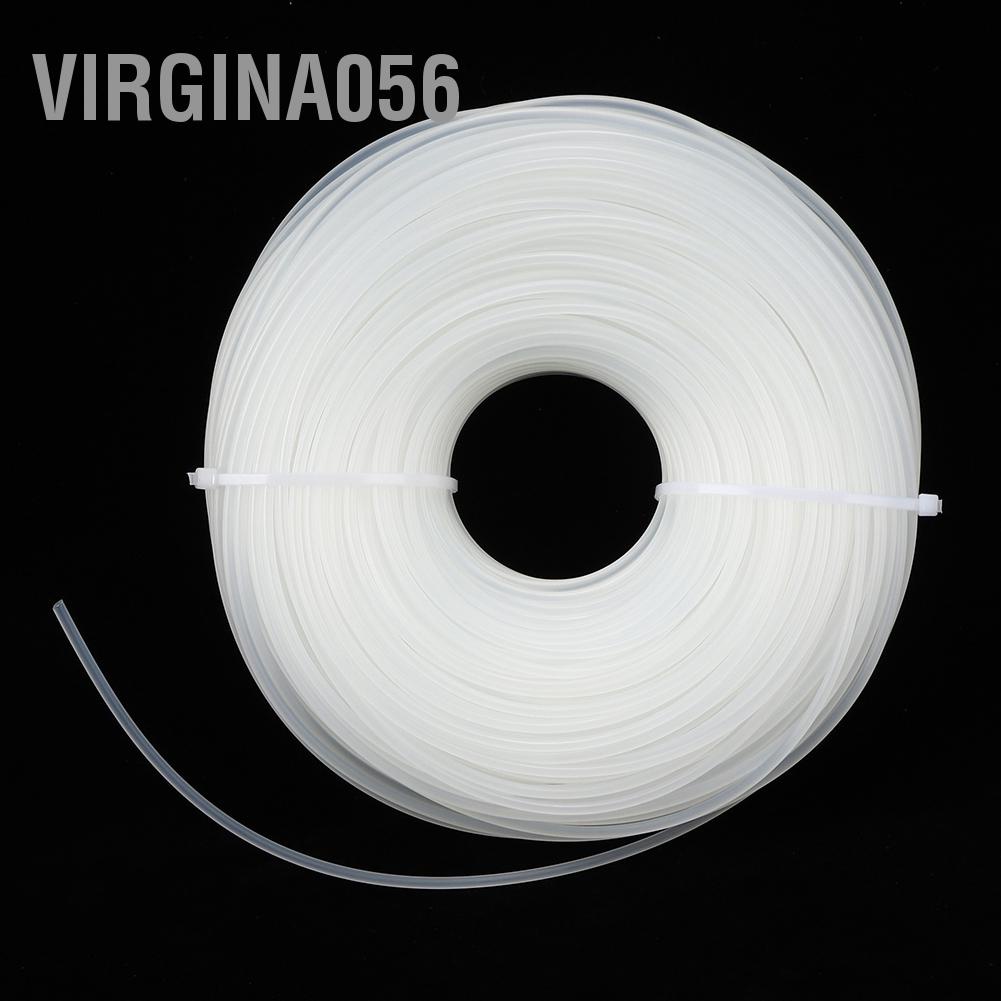 Hot Deals2.65mm x 70m Lawn Mower Round White Nylon Trimming Rope &amp;#8209 Shape Trimmer Cord Mowing RopeSpot ExpressVirgina056