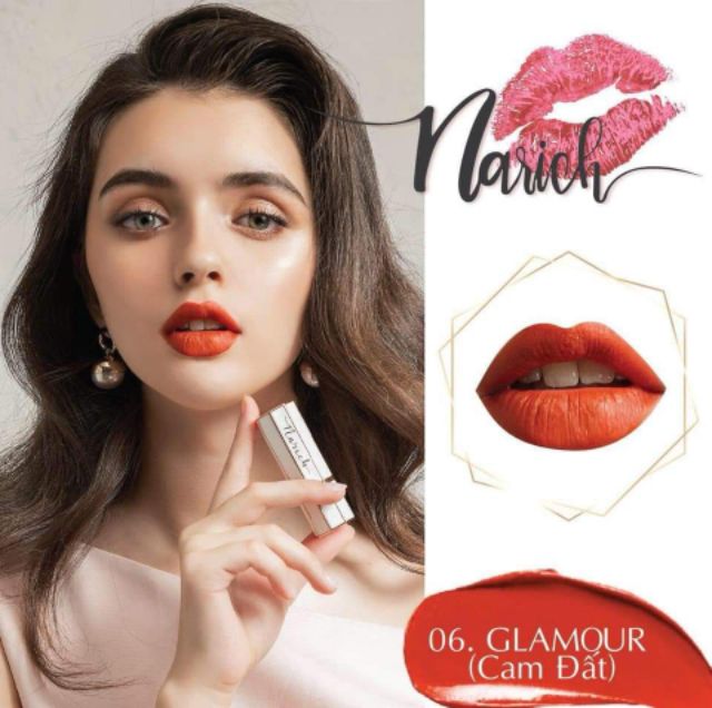 Son lụa mặt trời NARICH Lipstick