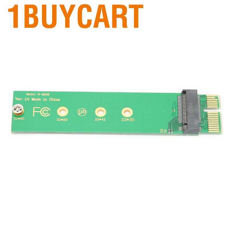 1buycart PCIE to M2 Hard Disk Adapter Expansion Cards PCI-E X4 M.2 SSD SATA/NVME NGFF