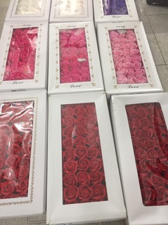 50 BÔNG HOA HỒNG SÁP