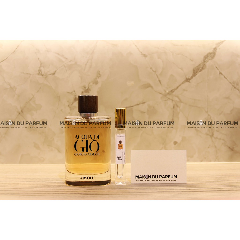 💥 Nước hoa Acqua Di Gio Absolu (Mẫu thử)