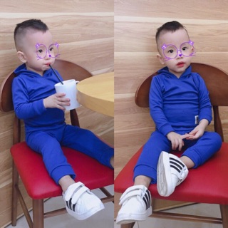 Bộ cotton len bé trai bé gái