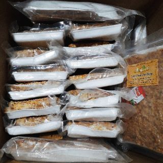 Cơm cháy chà bông giòn xốp,nhiều ruốc