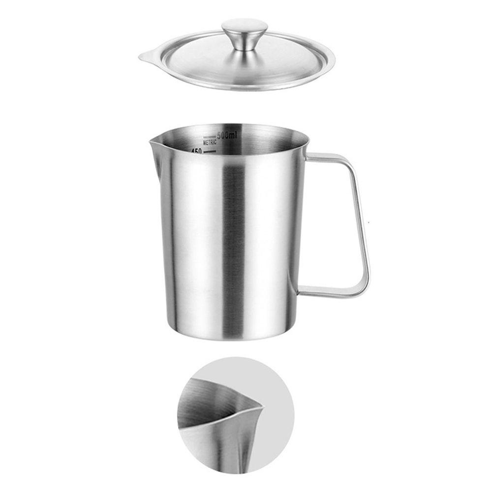 Bình Pha Sữa/Cà Phê Bằng Inox Dung Tích 500ml Tiện Dụng