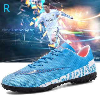 Giày bóng đá cổ cao FG C Ronaldo Mercurial kích thước 35-44 dành cho trẻ em và người lớn