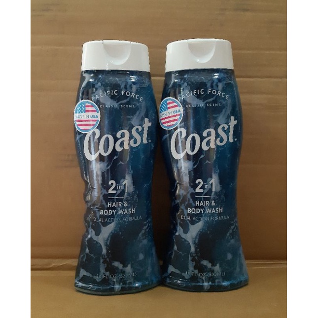 Coast. Sữa tắm gội dành cho nam 532 ml