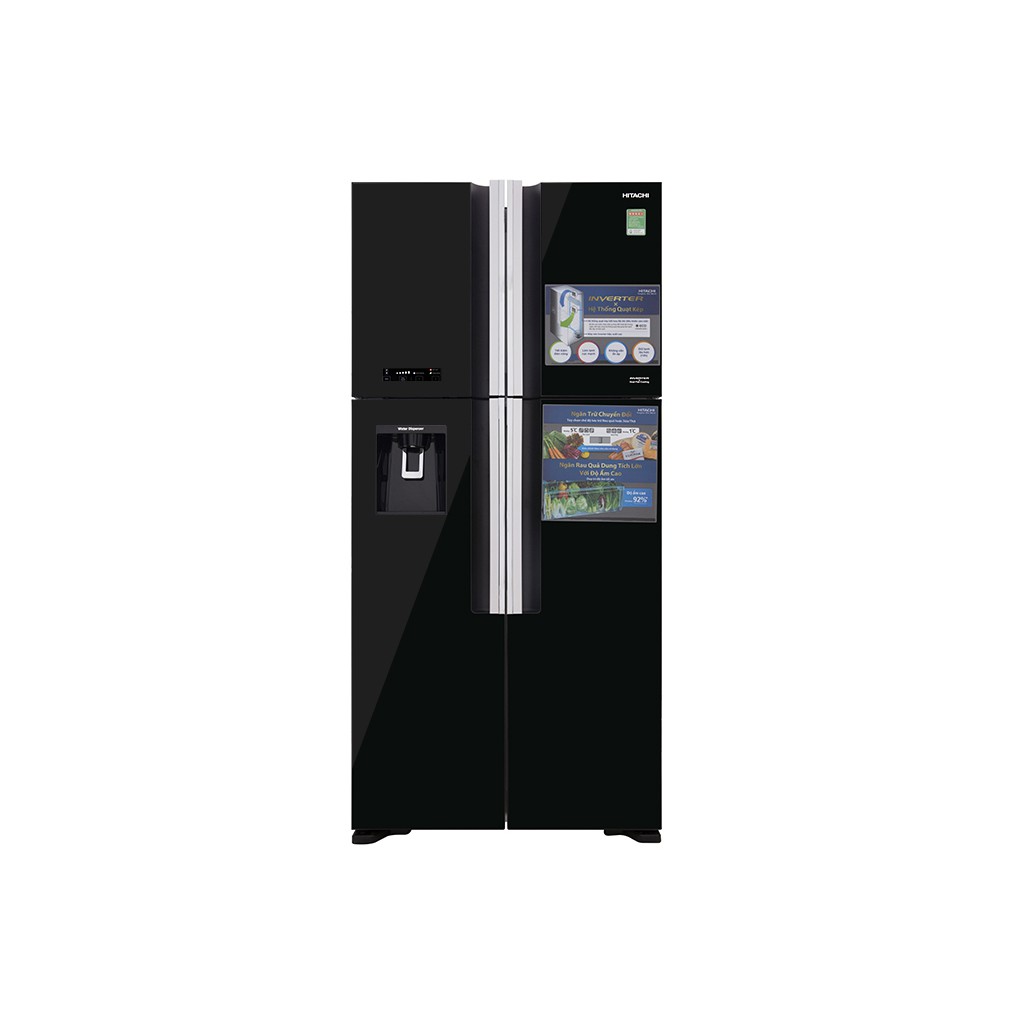 R-FW690PGV7(GBK) Tủ lạnh Hitachi 4 cánh màu đen  ( Vận chuyển và lắp đặt trực tiếp miễn phí khu vực TP Hà Nội)