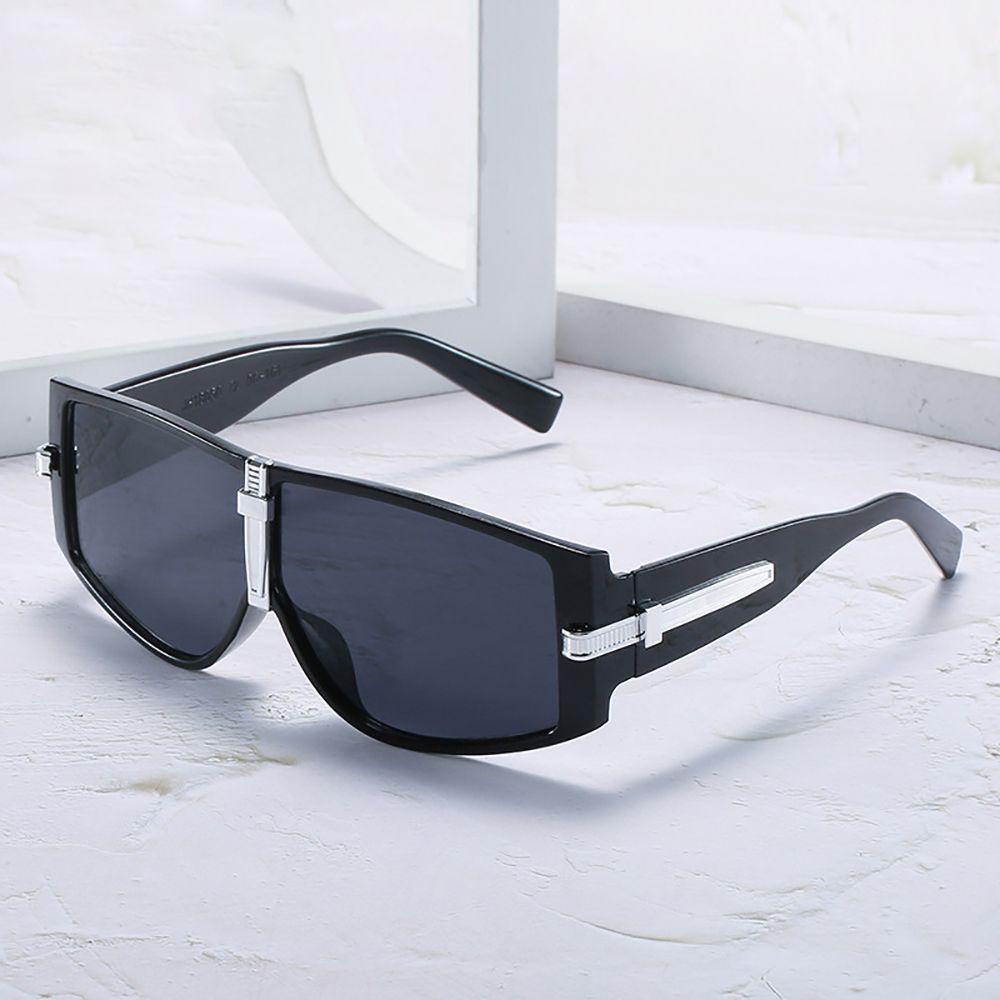 Kính Mát Gọng Vuông Lớn Chống Tia UV Chống Bức Xạ Thời Trang Cho Nam Và Nữ