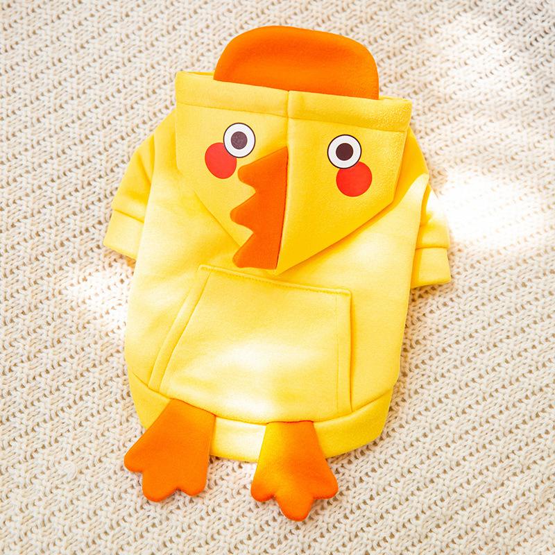 Quần áo chó mèo thú cưng: Áo hoodie hình con vật đáng yêu