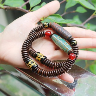Vòng tay mix dzi tây tạng