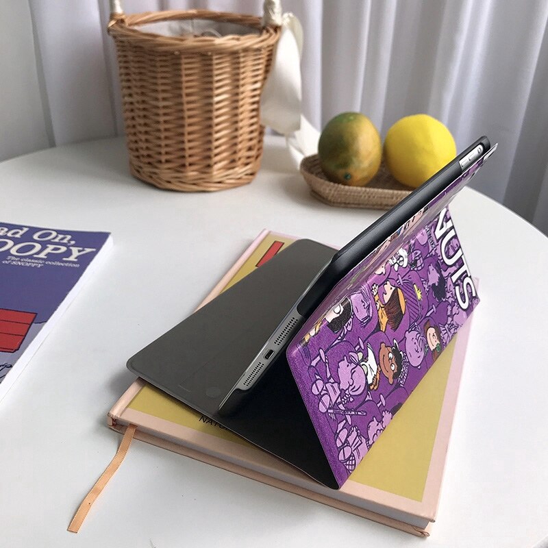 Ốp máy tính bảng in hoạt hình Snoopy dành cho ipad Mini1 2 3 4 5 air pro 10.5 ipad 2017 18 9.7 | BigBuy360 - bigbuy360.vn