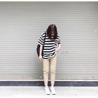 Quần basic pants kaki màu tan unisex