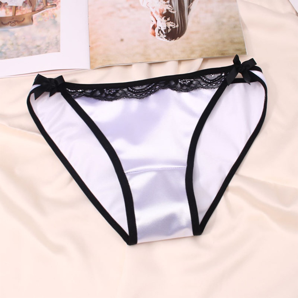 Quần Lót Lọt Khe Vải Lụa Satin Cho Nữ #Oa#44604#2c42xv