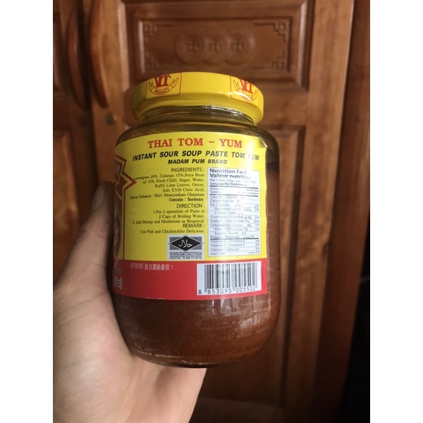 Gia Vị Nấu Lẩu Thái Lan Nước Cốt Lẩu Chua Cay Thai Tomyum 454g Chính Hãng