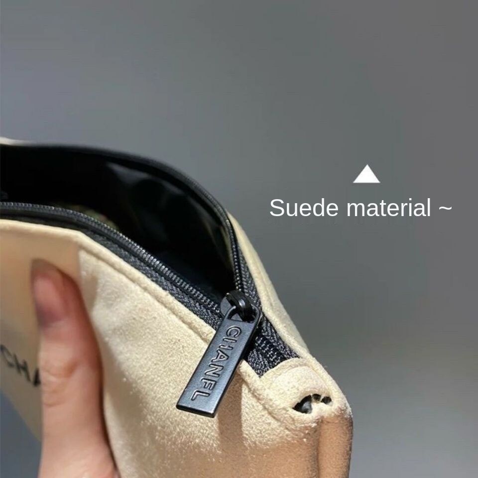 Túi đựng mỹ phẩm vải nhung màu trơn phong cách retro thời trang cho nữ | BigBuy360 - bigbuy360.vn