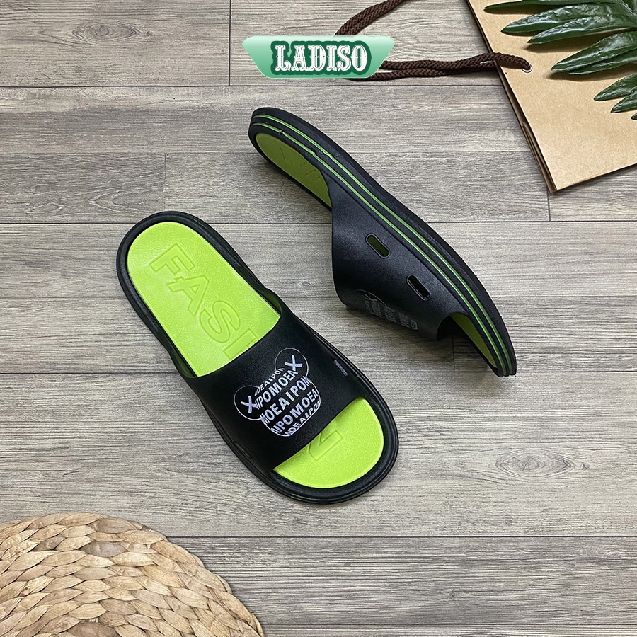 Dép nữ đế cao 3cm, dép quai ngang chất liệu Eva cao cấp siêu êm siêu bền LADISO TT390 hottrend 2022