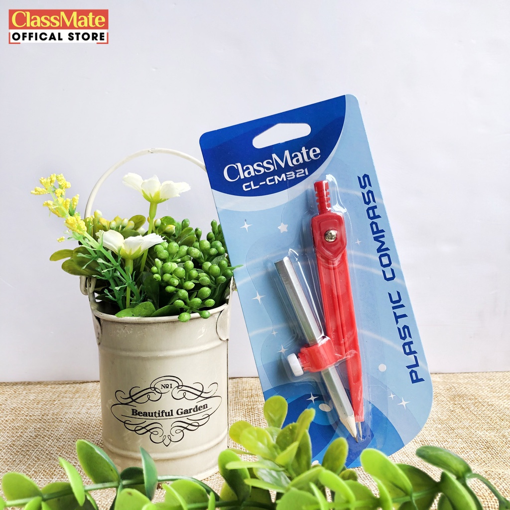 Compa Chì Kim CLASSMATE Thiết Kế Đơn Giản, An Toàn Cho Bé Vẽ Hình CL-CM121