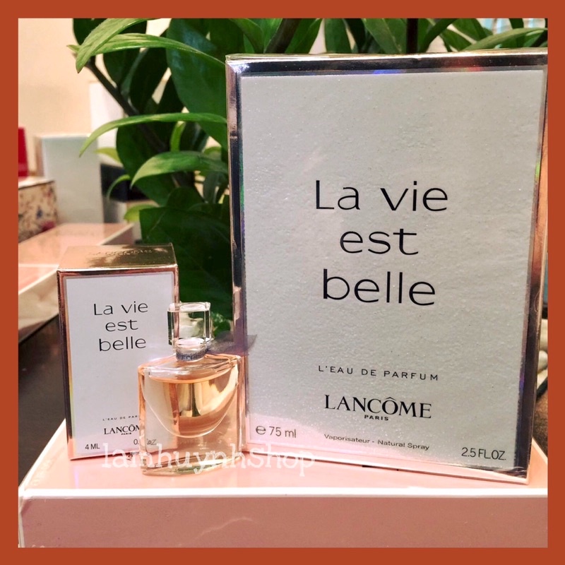 Nước hoa mini LANCOME LA VIE EST BELLE 4ml