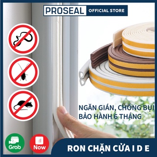 6 mét ron chặn khe cửa, miếng chặn proseal, nẹp khung cửa chống gió lùa cách âm, chống va đập