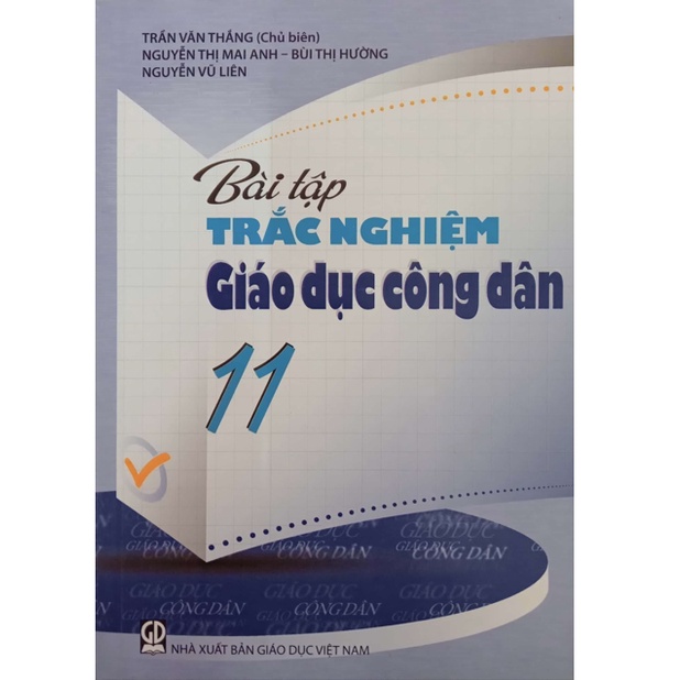 Sách - Bài Tập Trắc Nghiệm Giáo Dục Công Dân 11