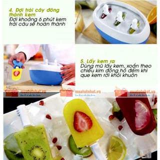 Free ship Máy làm kem que siêu tốc cao cấp