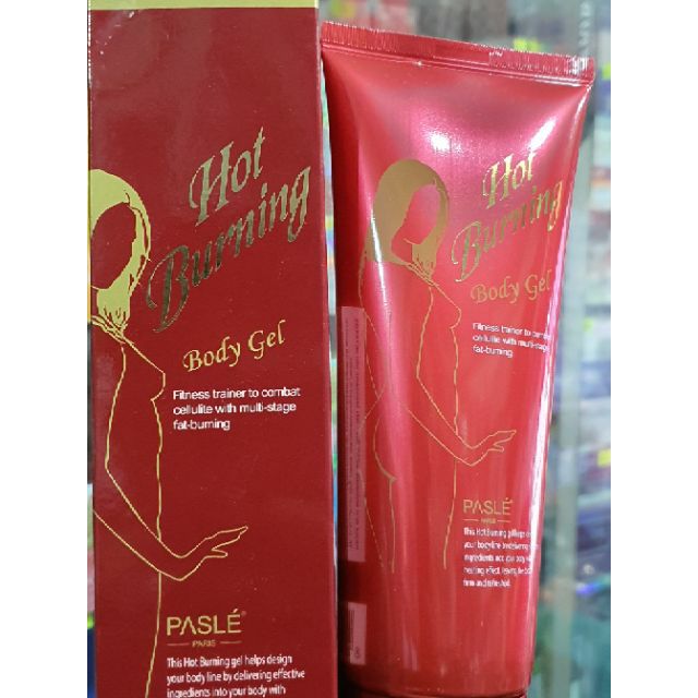 Gel massage tan mỡ Pasle Hot Burning Body Gel 200ml