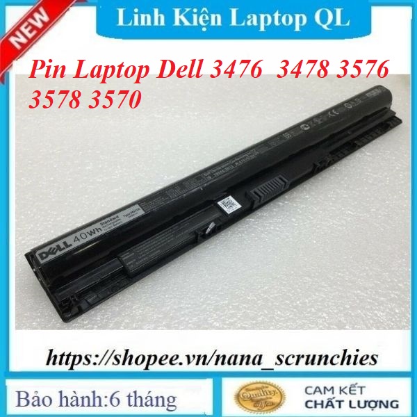 Pin Laptop Dell 3476  3478 3576 3578 3570 M5Y1K ( Pin Dành riêng cho máy chip Đầu 7,8 rất kén pin ) -PIN ZIN