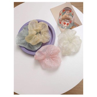 🕸Chun cột tóc scrunchies voan mỏng nhẹ
