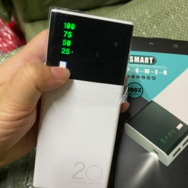 Sạc dự phòng mini 255075100 dung lượng 20000mah