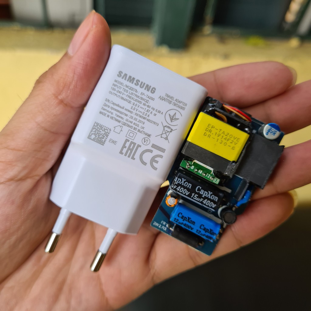 Bộ sạc nhanh 15W SAMSUNG S10, NOTE 8, NOTE 9 chính hãng