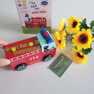 Lắp ráp xe cứu hỏa Winwintoys