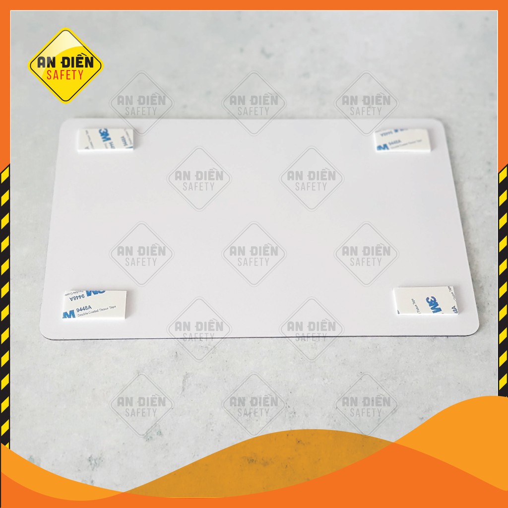 Biển báo An Điền Safety - Biển báo mica cao cấp BÃI ĐẬU XE MÁY - Tặng kèm miếng dán tường keo 3M