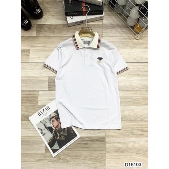 [Ảnh Thật] Áo polo nam viền cổ hình ong cao cấp - Áo Phông cổ bẻ cho nam