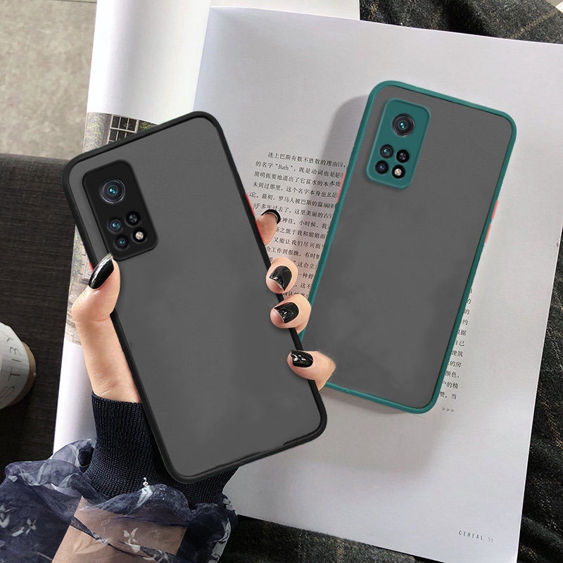Ốp điện thoại mặt nhám chống sốc cao cấp cho Xiaomi Mi 13 12T 12 12X 11 Lite 11T 10T Pro 5G