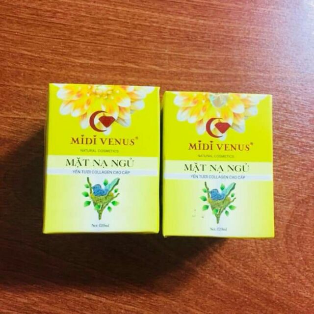 MẶT NẠ NGỦ YẾN TƯƠI ƯỚP CÁNH HOA CÚC LA MÃ