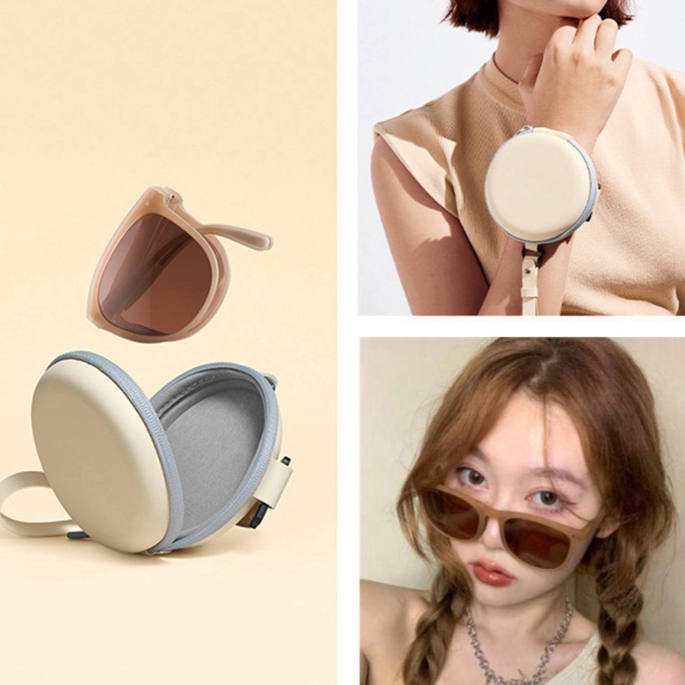 Hộp Đựng Mắt Kính Chống Nắng Có Thể Gấp Lại Dành Cho Nam Nữ