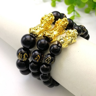 Vòng tay đá mix tì hưu, vòng đá phong thủy tì hưu hút tài lộc