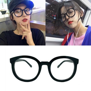 Kính mắt gọng tròn phong cách retro cá tính cho nữ