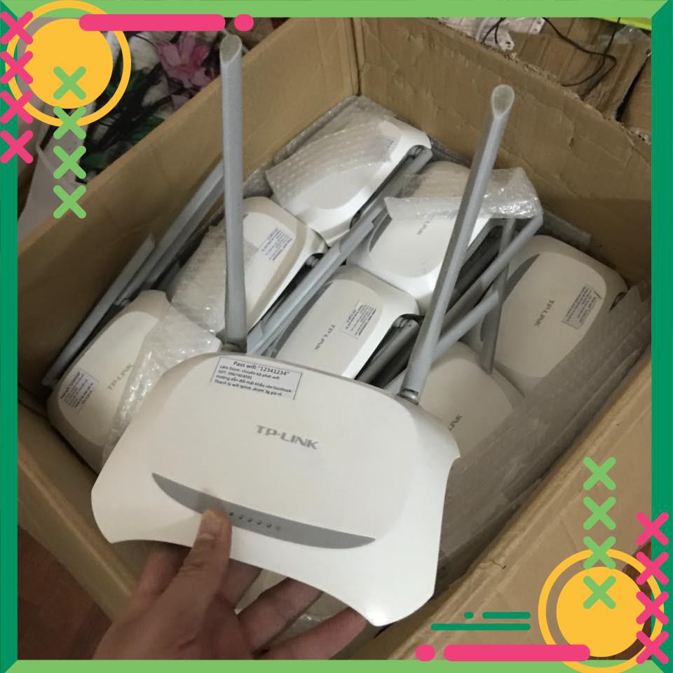 TTe 4 bộ phát wifi tplink 842n kèm 50m dây mạng 33 6