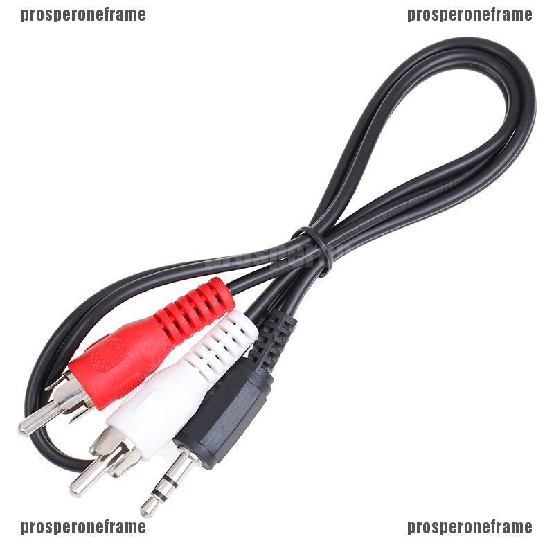 Cáp Chuyển Đổi Âm Thanh 3.5mm Mini Plugto 2 Rca Male