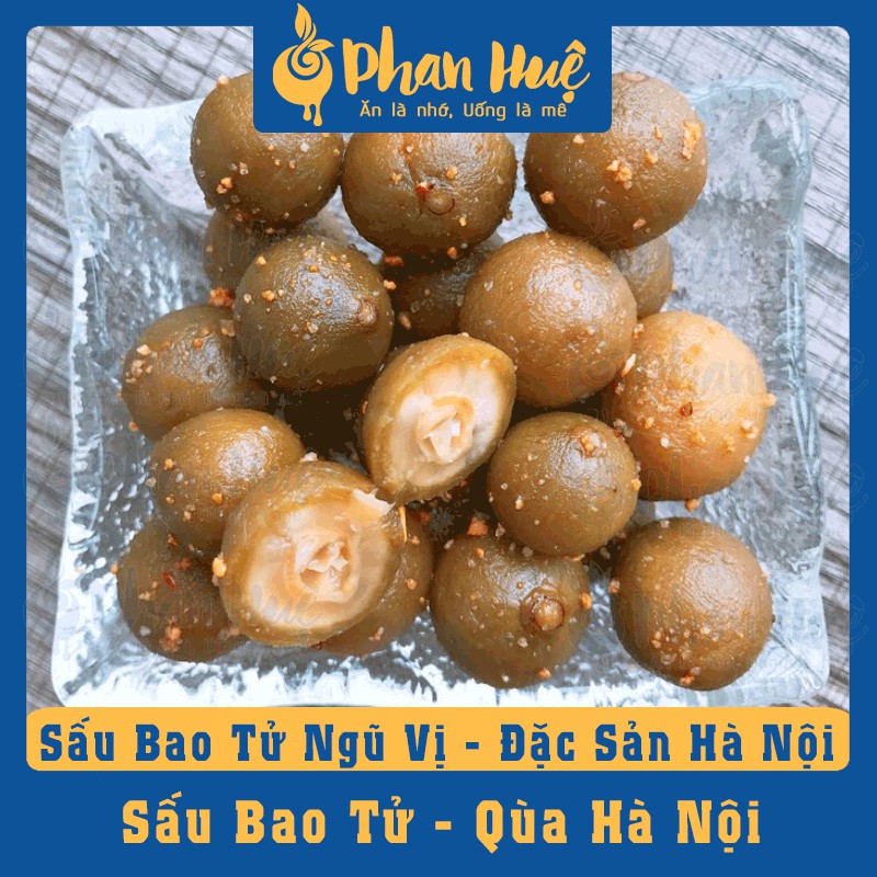 Ô mai xí muội sấu bao tử giòn ngũ vị Phan Huệ đặc biệt, sấu non miền Bắc chọn lọc, đặc sản Hà Nội