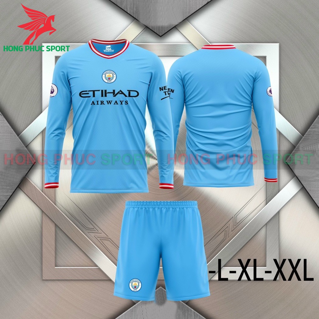 [Sale Sốc] ÁO BÓNG ĐÁ DÀI TAY CÁC CLB HÀNG THUN LẠNH CAO CẤP LOẠI 1 CO GIÃN THOẢI MÁI