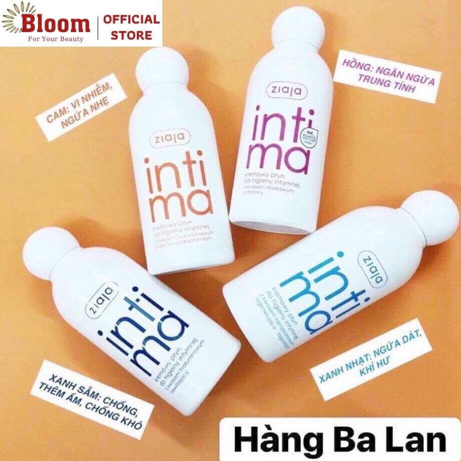 Dung Dịch Vệ Sinh Intima Ziaja Chính Hãng Ba Lan 200-500ml Đủ Màu Hàng Air Tem Bill Đầy Đủ Mới Nhất Date 2023