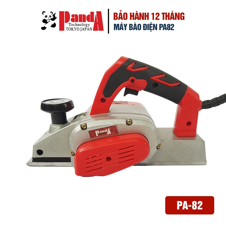 [Mã BMBAU300 giảm 7% đơn 499K] Máy bào gỗ cầm tay chạy điện PANDA PA82 công suất 600W bảo hành 12 tháng chính hãng