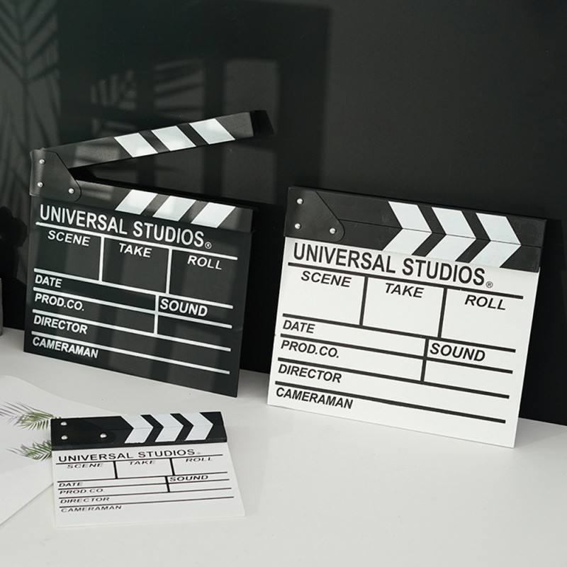 Bảng clapper board đạo cụ dùng để quay phim