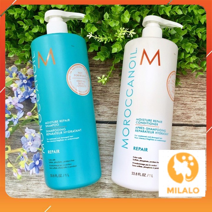 Dầu gội xả phục hồi độ ẩm MOROCCANOIL REPAIR 1000ML- MILALO